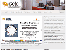 Tablet Screenshot of csetc.cat